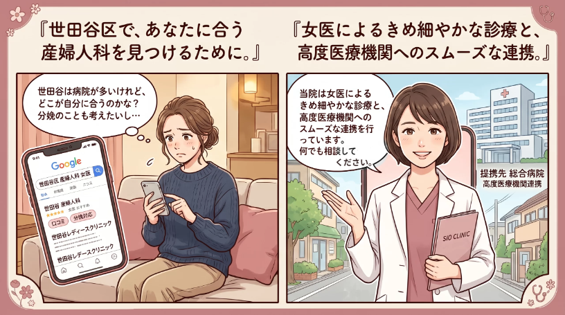 SIOclinic's tweet photo. 世田谷区で産婦人科をお探しの方へ｜女医による診療と高度医療機関との連携
https://t.co/viPjmcx3SO https://t.co/1Up9EBMwa3