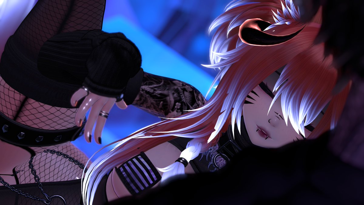 necrochik's tweet photo. I bet you wish this was you~ 
Avatar: Sugar by @Heartmarksmanvr 
#vrchat #vrchatavatar #vrchatphoto https://t.co/04d7vphkGh