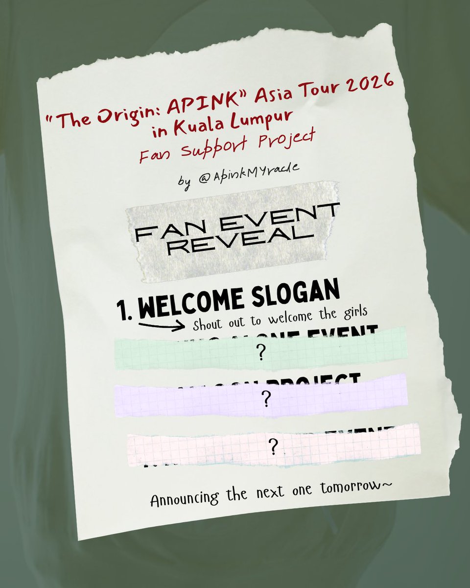 Apink Malaysia Fansite 🇲🇾 #ApinkinKL tweet media