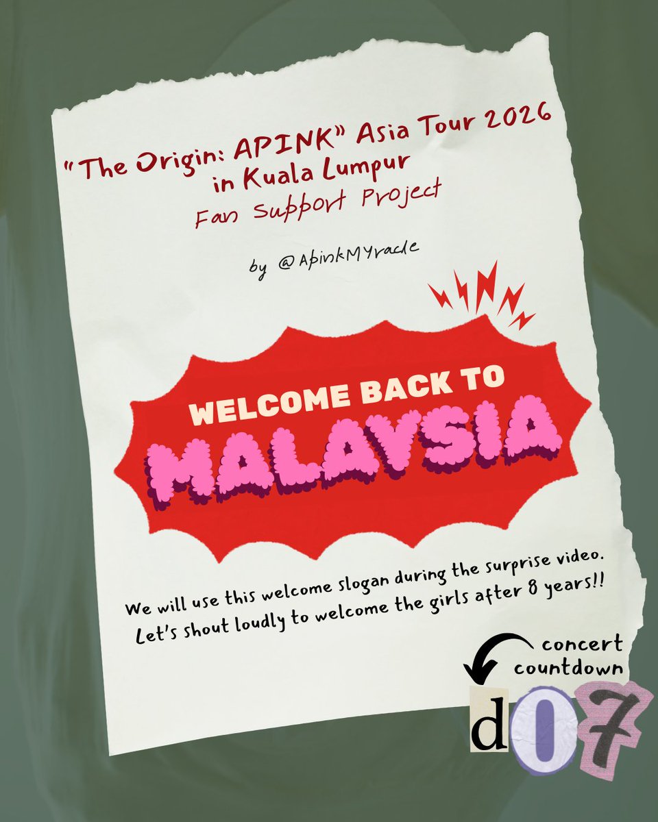 Apink Malaysia Fansite 🇲🇾 #ApinkinKL tweet media