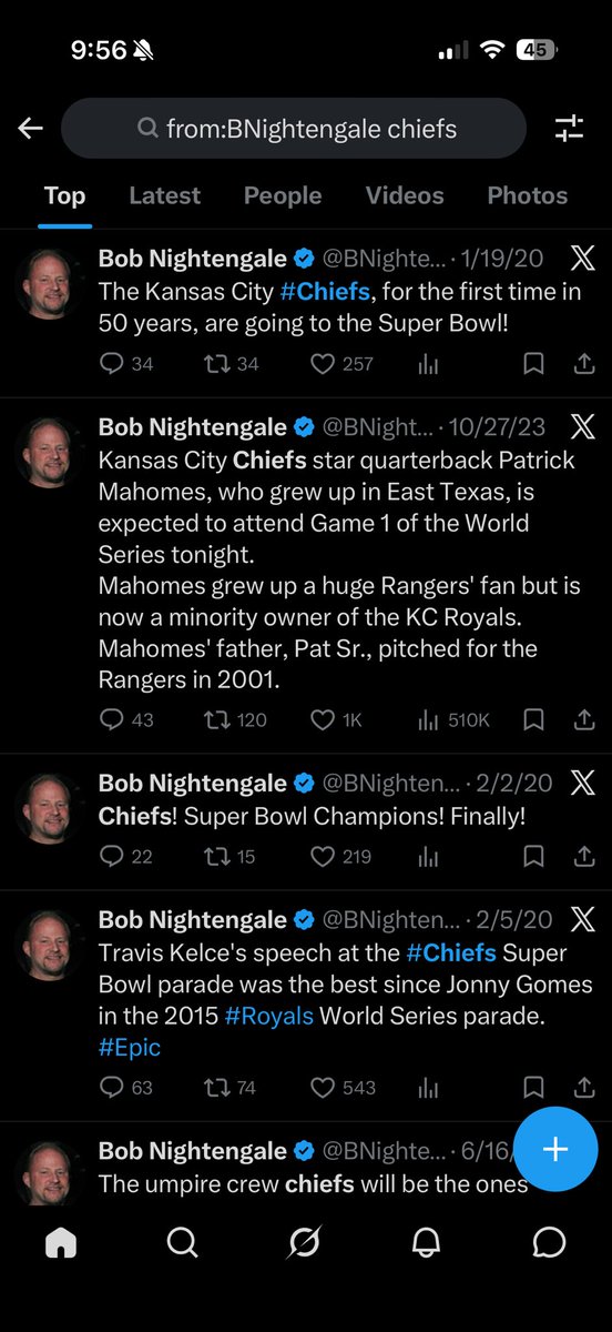 borntobarn's tweet photo. @BNightengale Says Chiefs, but not Braves (?) https://t.co/W2ezEbojP6