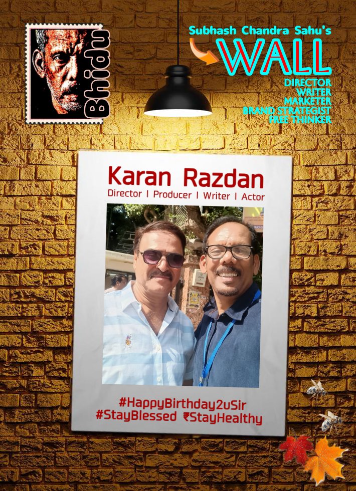 happy2tok's tweet image. #Bhidu

Karan Razdan
Director l Producer l Writer l Actor 
#HappyBirthday2uSir 🎂
#StayBlessed #StayHealthy 💐