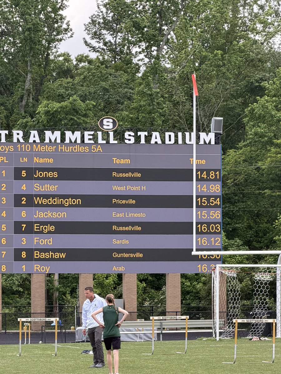 RVLtrack_field's tweet photo. 📸 GoldBlooded 📸 

Darron Jones brings home the 🥇 in the Boys 100m Hurdles to win the section headed into State week. Running Sub 15 was Darron’s goal today, and he crushed it setting his own PR and New School Record!!!

#fly #goldblooded https://t.co/E9epoygt9Y