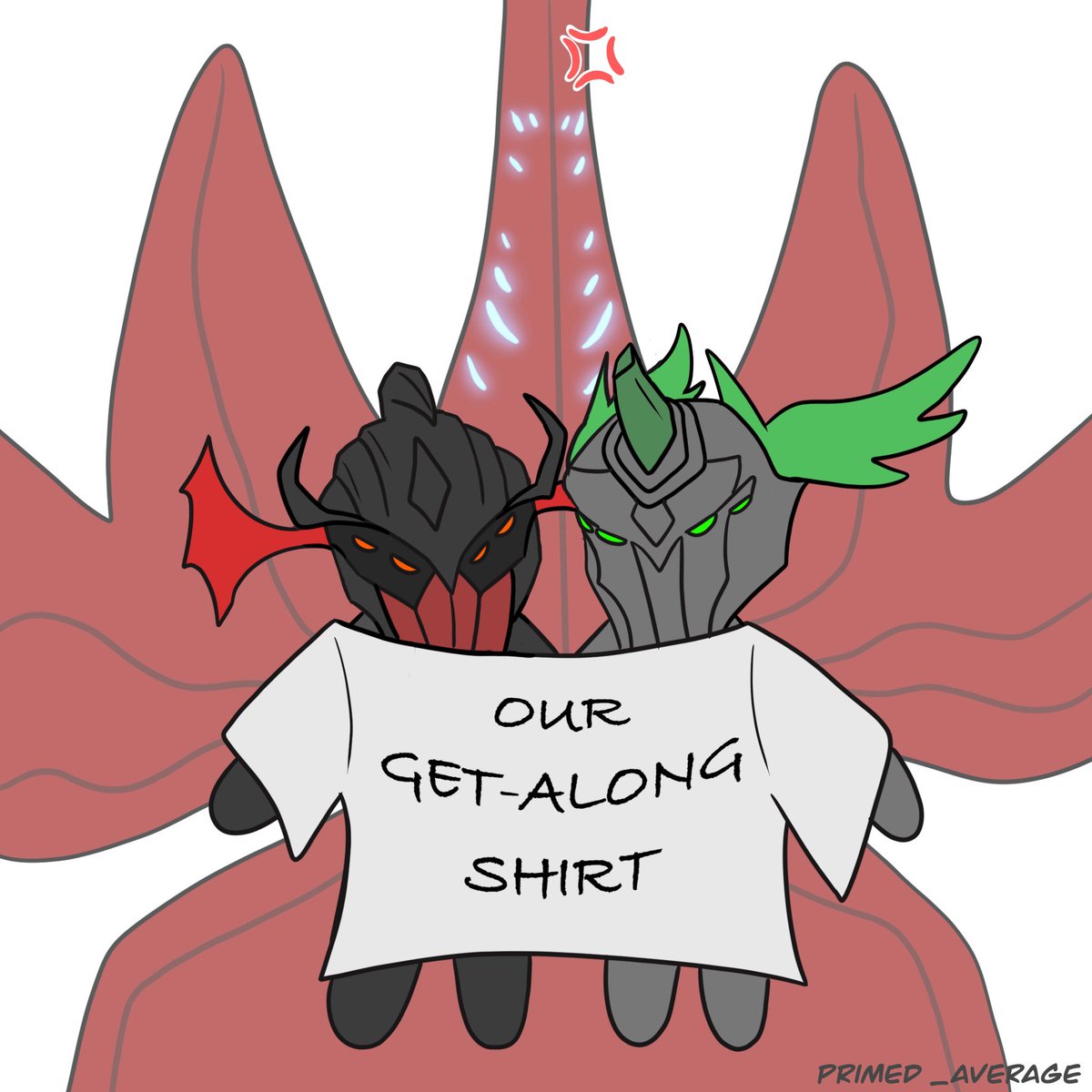 Primed_Average's tweet image. Grandpa caught them fighting 
#warframe