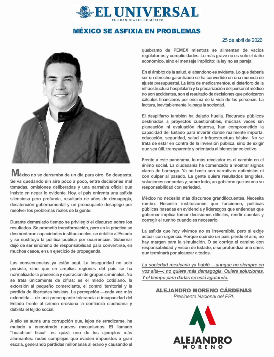 Alejandro Moreno tweet media