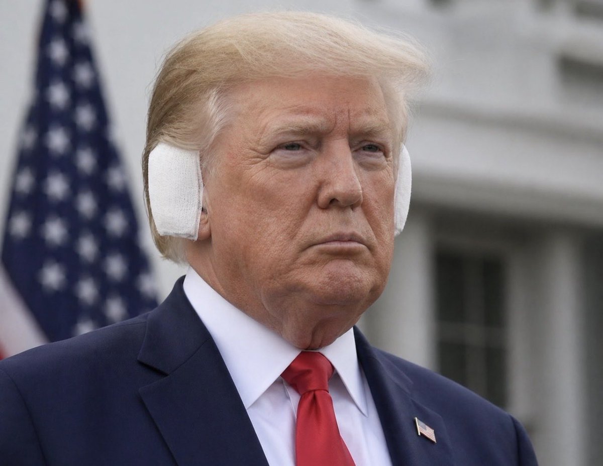 AbdElrahma41413's tweet photo. Trump now 😂😂 https://t.co/QNpcCVv5vk