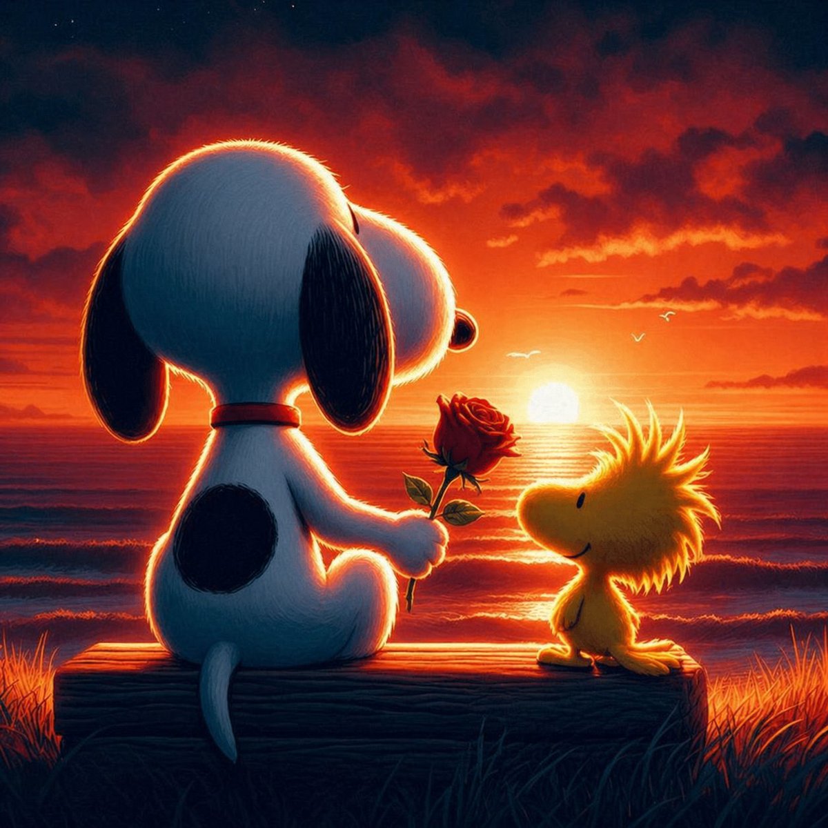 SnoopyAndWoodie tweet media