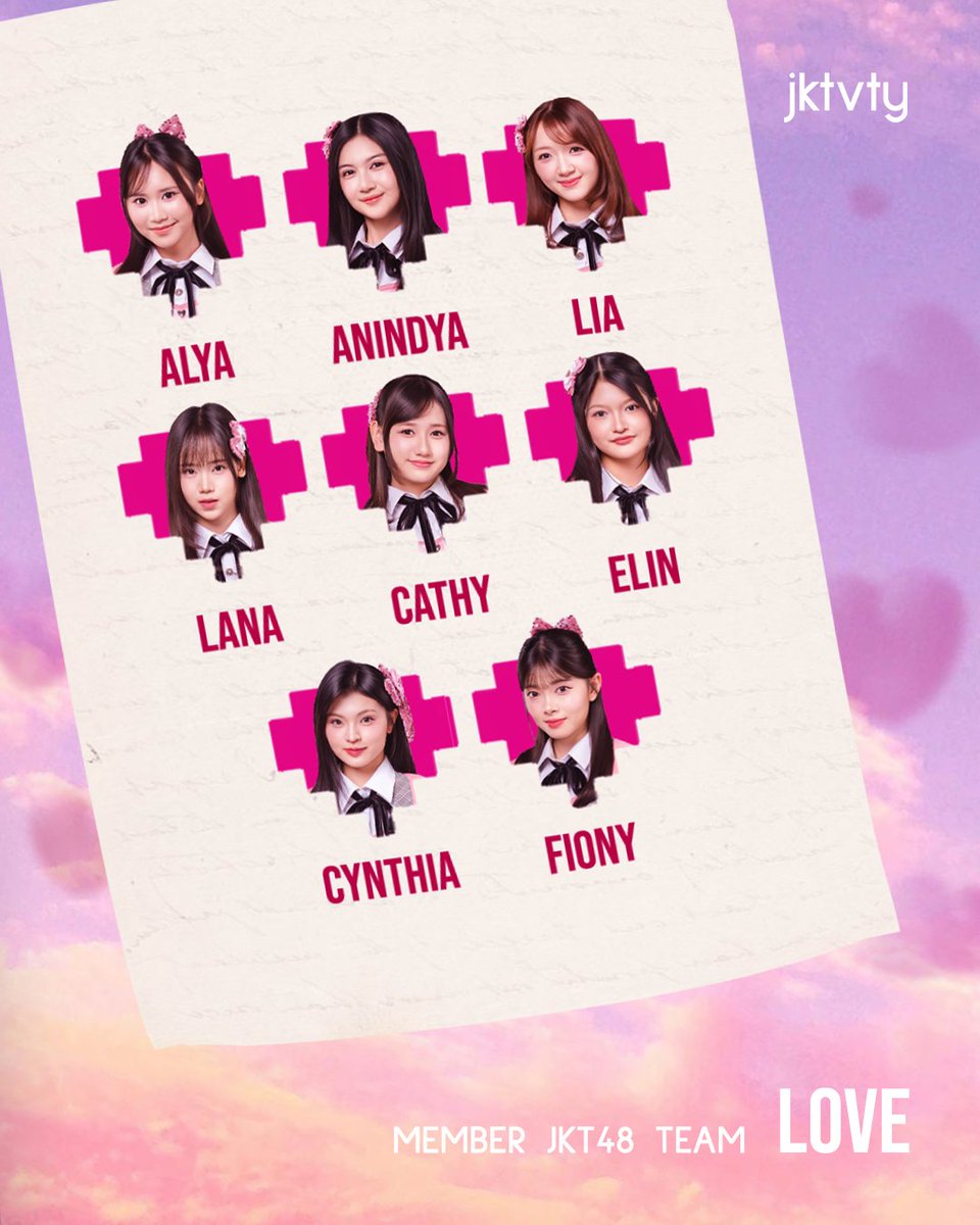 jeketivity's tweet photo. [LET THE FIGHT BEGIN!: LOVE] 🩷

Inilah penutup manis dari perkenalan tiga team JKT48 terbaru. Membawa rasa sayang dan kesenangan ada dalam diri TEAM LOVE

Saatnya hatimu berbunga-bunga dibuat mereka! 💞

#JKT48Love
#RiseWithSpire
#OneLoveOneSpire https://t.co/MAILbGhvVZ