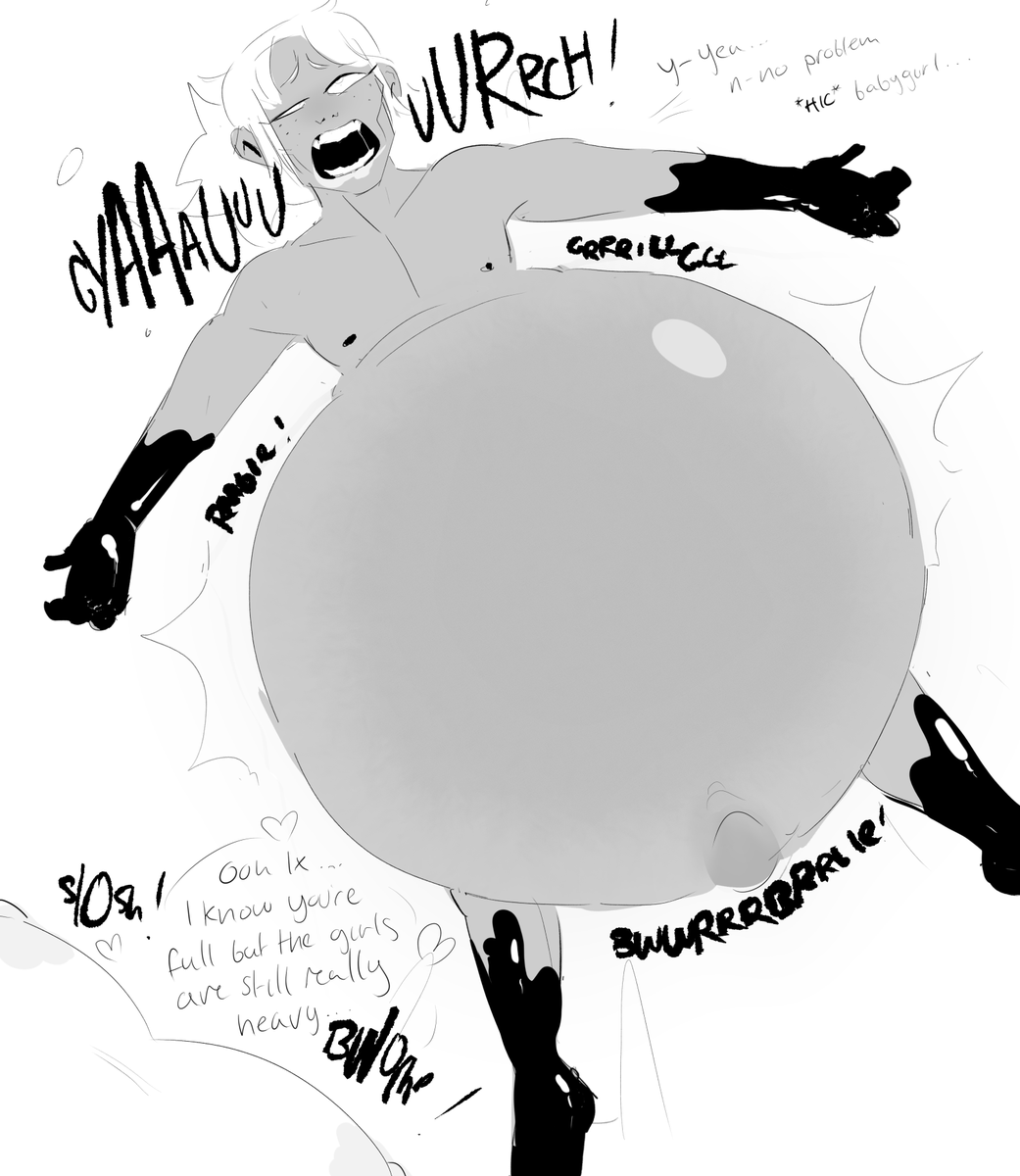 // stuffing 
behind every giant chested woman is a bloated, suffering twink