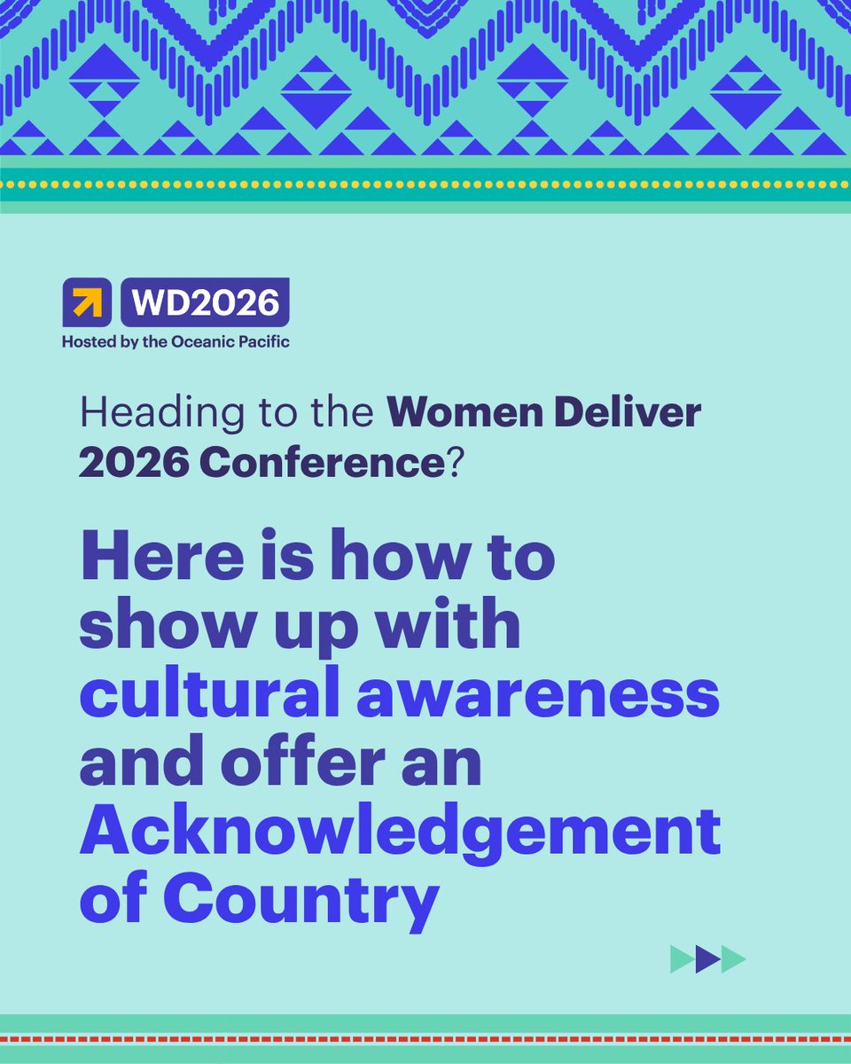 Women Deliver tweet media