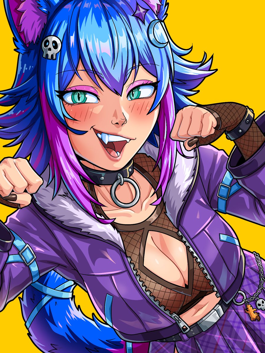 Nyakubs Punk Catgirl Vtuber 🐈‍⬛️|| DEBUT MAY 25TH tweet media