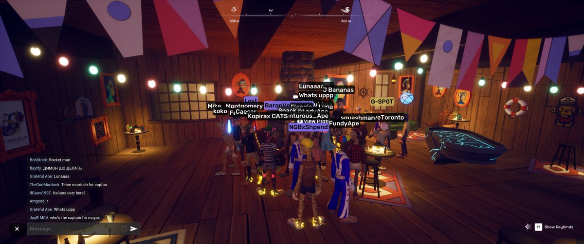 Snackpacketh's tweet photo. Funtimes in Othergames today for BAYC 5 year! Proof of play (and not coming close to winning) @othergamesxyz @Timmygspt @honeybd @morethenhype @MakaveliDlaCruz @BoredApeYC https://t.co/WWFdpZK4Hx