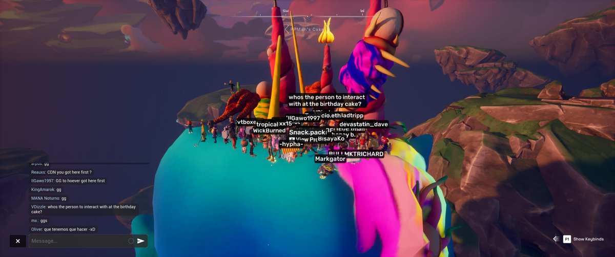 Snackpacketh's tweet photo. Funtimes in Othergames today for BAYC 5 year! Proof of play (and not coming close to winning) @othergamesxyz @Timmygspt @honeybd @morethenhype @MakaveliDlaCruz @BoredApeYC https://t.co/WWFdpZK4Hx