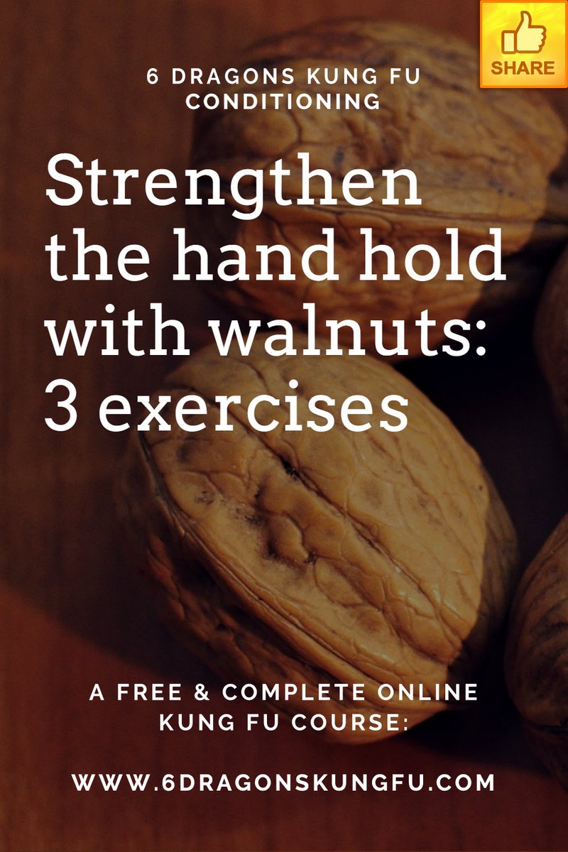 6dragonskungfu's tweet image. :) We have added an article about strengthening the hand hold with walnuts: 3 exercises!
.
READ IT HERE:
6dragonskungfu.com/strengthen-the…
.
#wingchun #karate #Training