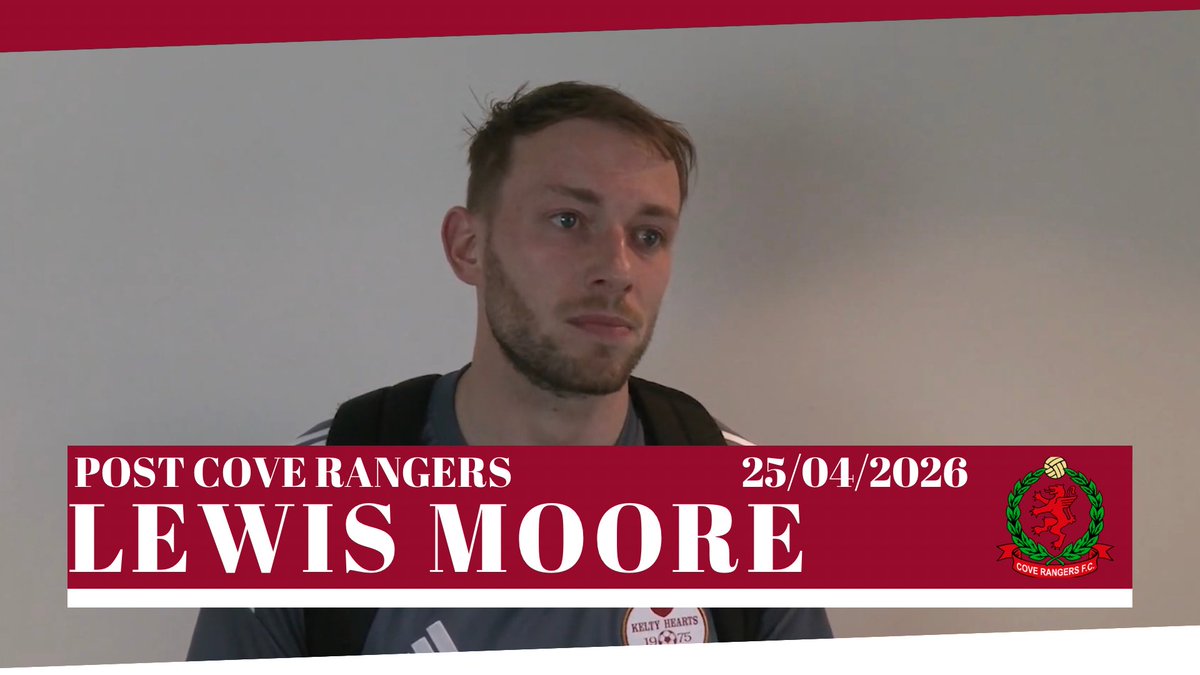 KeltyHeartsFC's tweet photo. 🎥Lewis Moore Interview🎥
KHTV caught up with Lewis Moore following this afternoon’s WilliamHill SPFL League One fixture against Cove Rangers!🇱🇻
🔗 https://t.co/V4drRK1NvX
#LewisMoore | #KeltyHearts https://t.co/hXbWrBJsqM