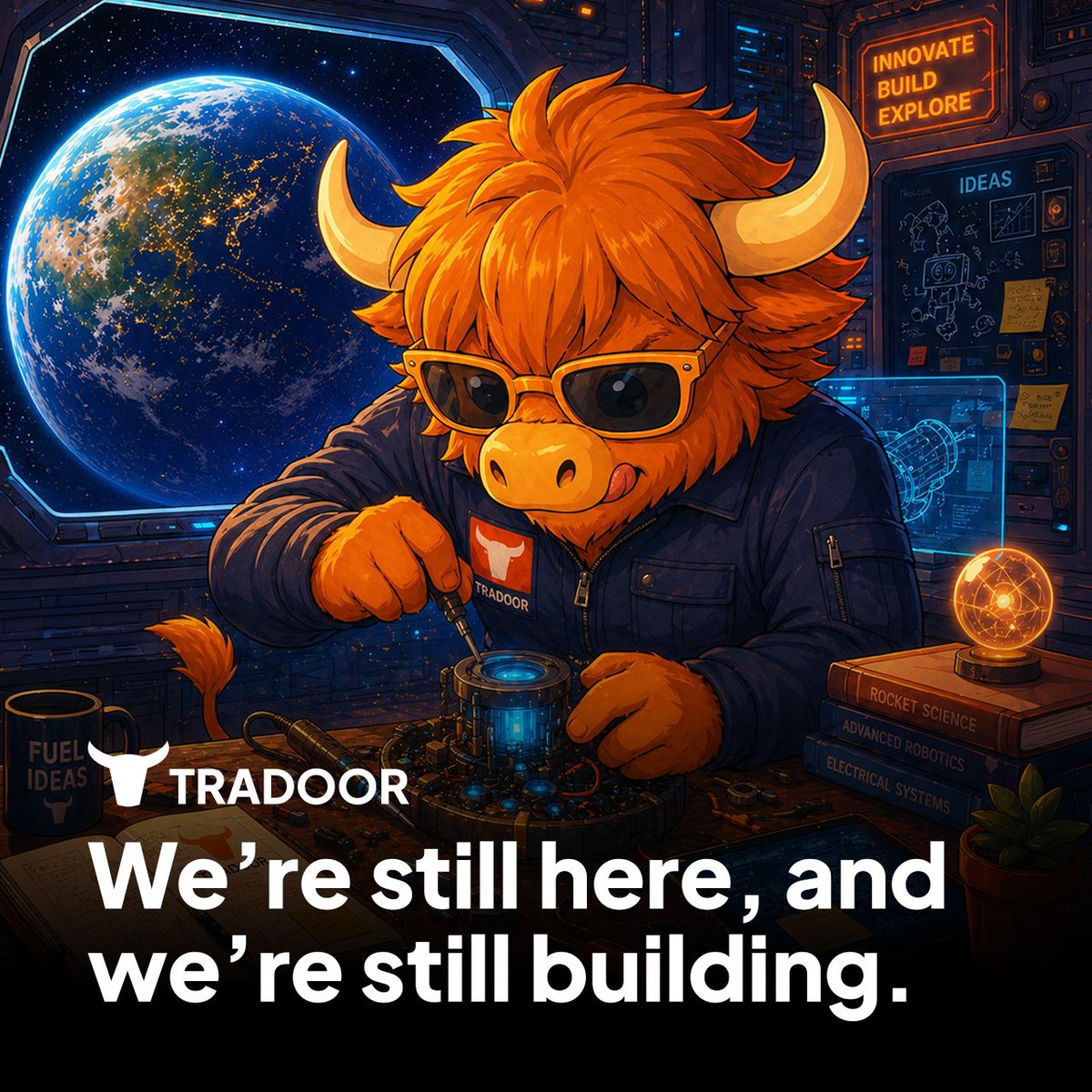 tradoor_io's tweet photo. Tradoor's platform, team, and roadmap are fully intact.  

The Tradoor platform continues to operate 100% as normal. Our multi-chain expansion and upcoming product upgrades remain on track. 

If you have questions, reach out through our official channels.

Team Tradoor