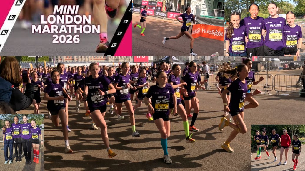 nicklespaul's tweet image. What a day at the London Mini Marathon 2026 🇬🇧🏃‍♀️

Alesha proudly ran for Team Wales in the U14 Girls race against top young athletes from across the UK.  Great atmosphere, and so much racing spirit 👏💪

🎥 youtu.be/PlTgyb4Zq_Y

#LondonMiniMarathon #TeamWales #YouthRunning
