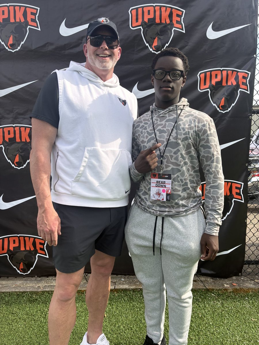 RJ_Johnson1208's tweet photo. Thanks for having me today at the University of Pikeville for the Spring Football Game @coach_borrelli @CoachMikeHarris , the Environment was great and I definitely had a Wonderful time !! @CoachNorman_2 @HBcoach_sammons @FoxCreekFB https://t.co/W2RhP0tmyv
