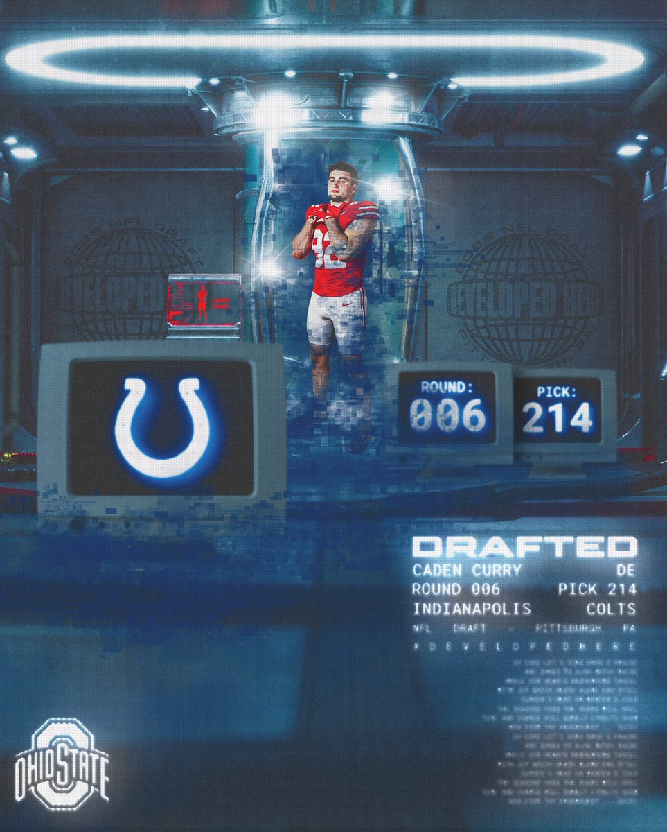 OhioStateFB's tweet photo. The Indy kid is back home 🏠 

@CadenCurry14 | #DevelopedHere https://t.co/RTMKplUJJM