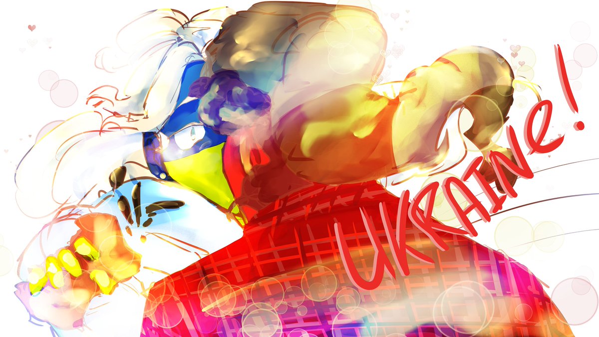 Alpyhighs's tweet photo. Sometimes all it takes is a kiss to brighten up the day.
#Countryhumans
#CountryhumansUkraine
#CountryhumansCanada
#ukranada https://t.co/ZtgHEZuSo7