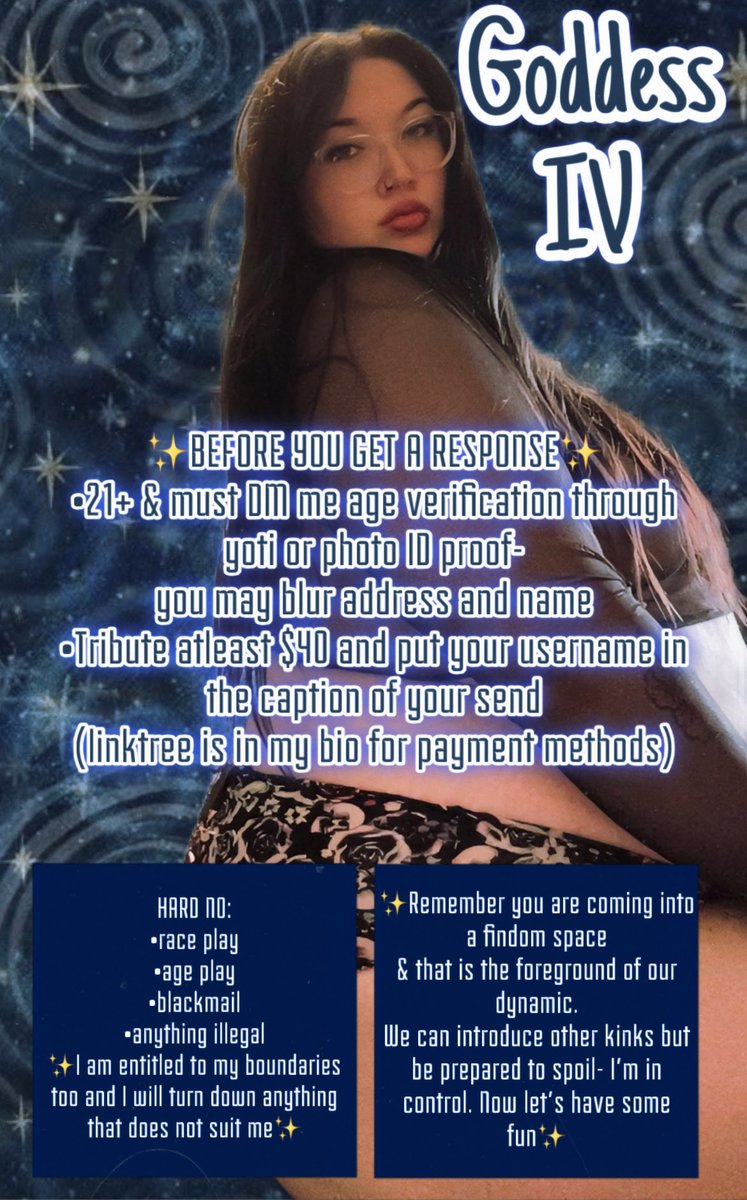 ✨Goddess IV✨ tweet media