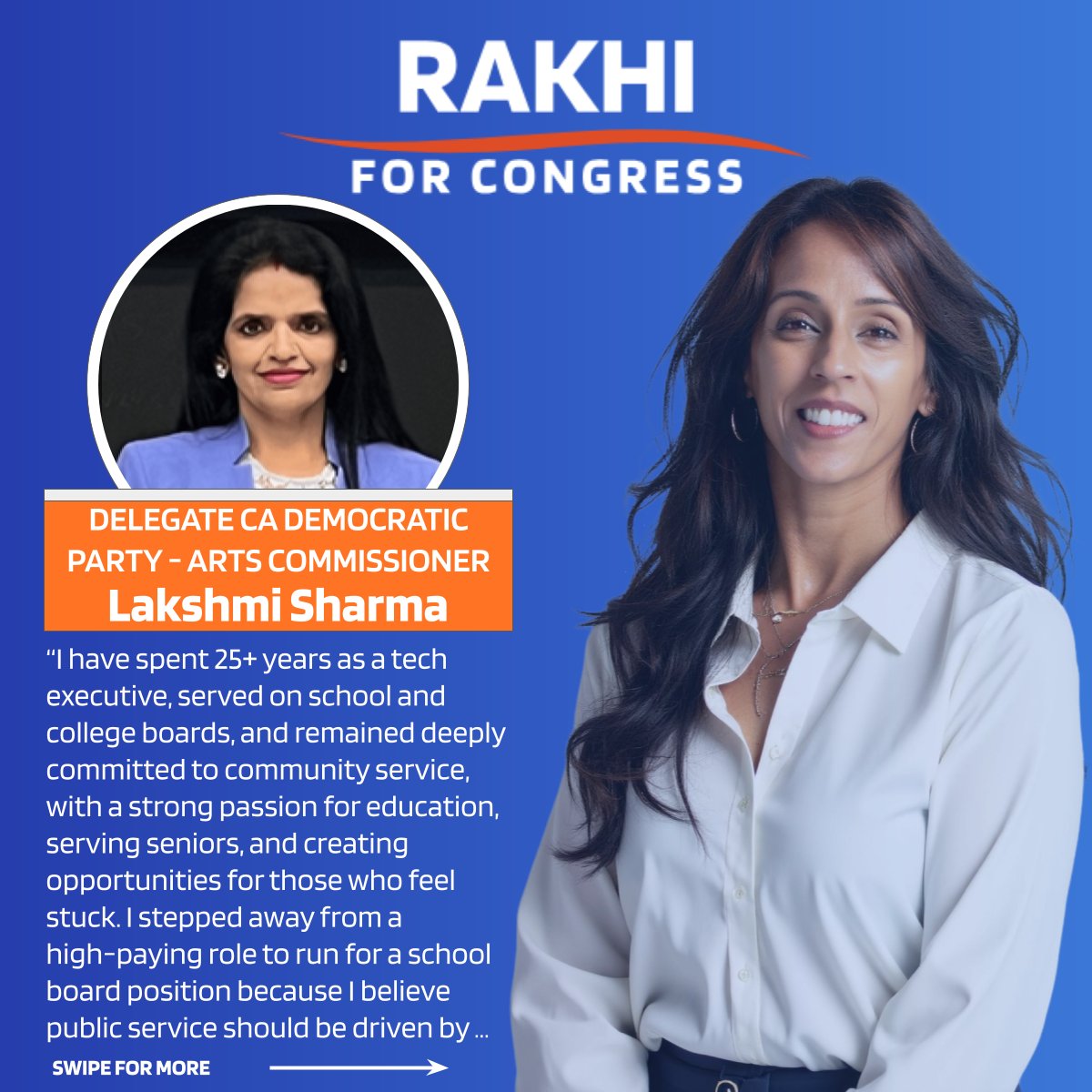 Rakhi for Congress tweet media