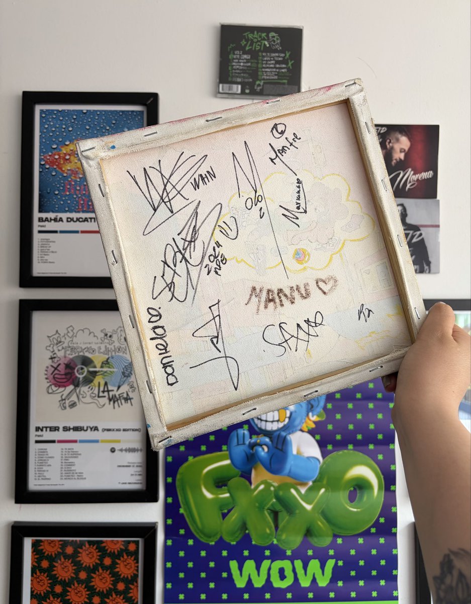 Manifestando volver mañana con el cuadro firmado y una gran historia por contar 💚💚 

<a href="/ferxxo4/">ferxxo</a> <a href="/sofialvarxxz/">Sofía Álvarez</a>