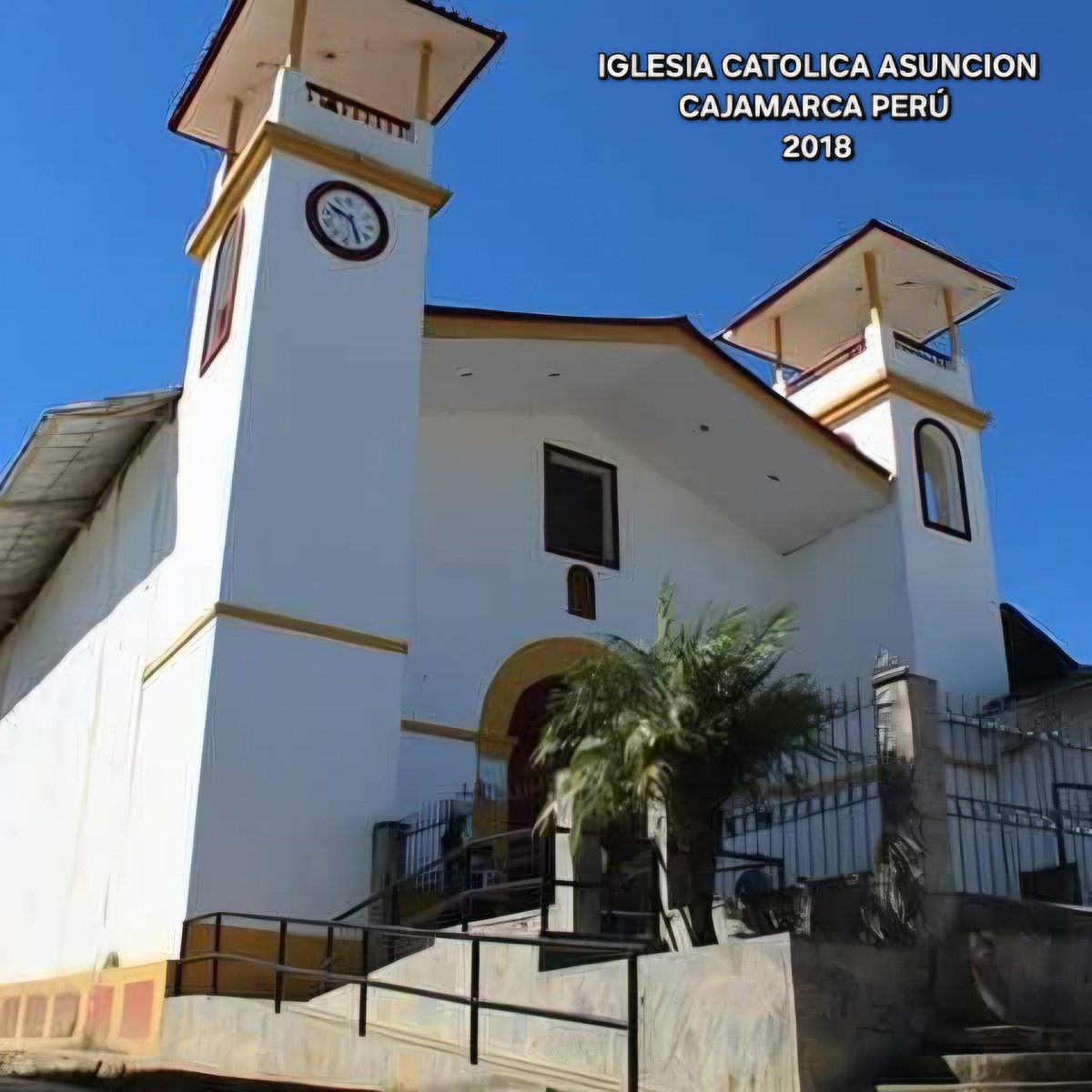 mchavezct's tweet photo. Iglesia católica del distrito de La Asunción provincia y región Cajamarca Perú https://t.co/FM0DxJRJCT