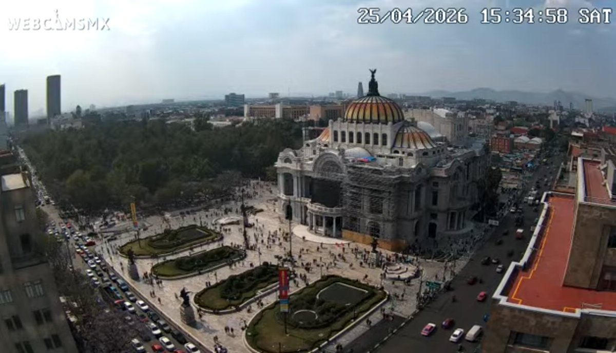 webcamsdemexico's tweet photo. ⚠️ AVISO ⚠️

La @CAMegalopolis activa #Fase1 de #ContingenciaAmbiental atmosférica por ozono en la #ZMVM. https://t.co/6nfnOoKzzj