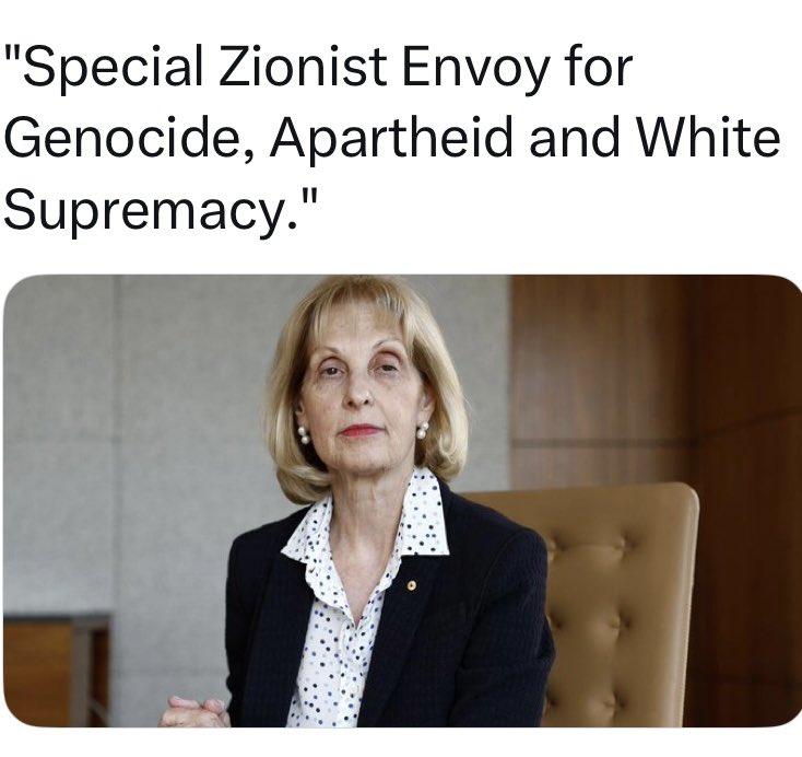 JonesHowDareYou's tweet image. If we think racists are getting louder and prouder in Australia ... and they are ... just wait until we see the results of Jillian Segal's curriculum teaching kids how good and righteous is Zionist ethno-supremacy ie white supremacy. I'd suggest we ain't seen nuthin' yet. #auspol