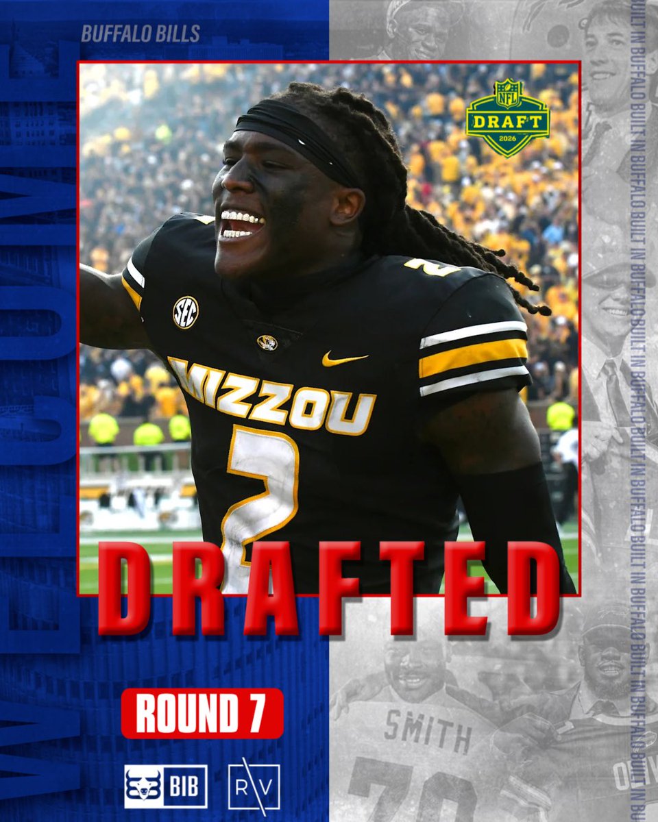 BuiltInBuffalo_'s tweet image. 𝗕𝗥𝗘𝗔𝗞𝗜𝗡𝗚: The #Bills take Missouri CB Toriano Pride Jr. at pick 220 of the NFL Draft!

#NFLDraft  | #GoBills | #BillsMafia