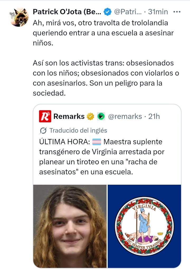 Trans/Homofobicos Out Of Context tweet media