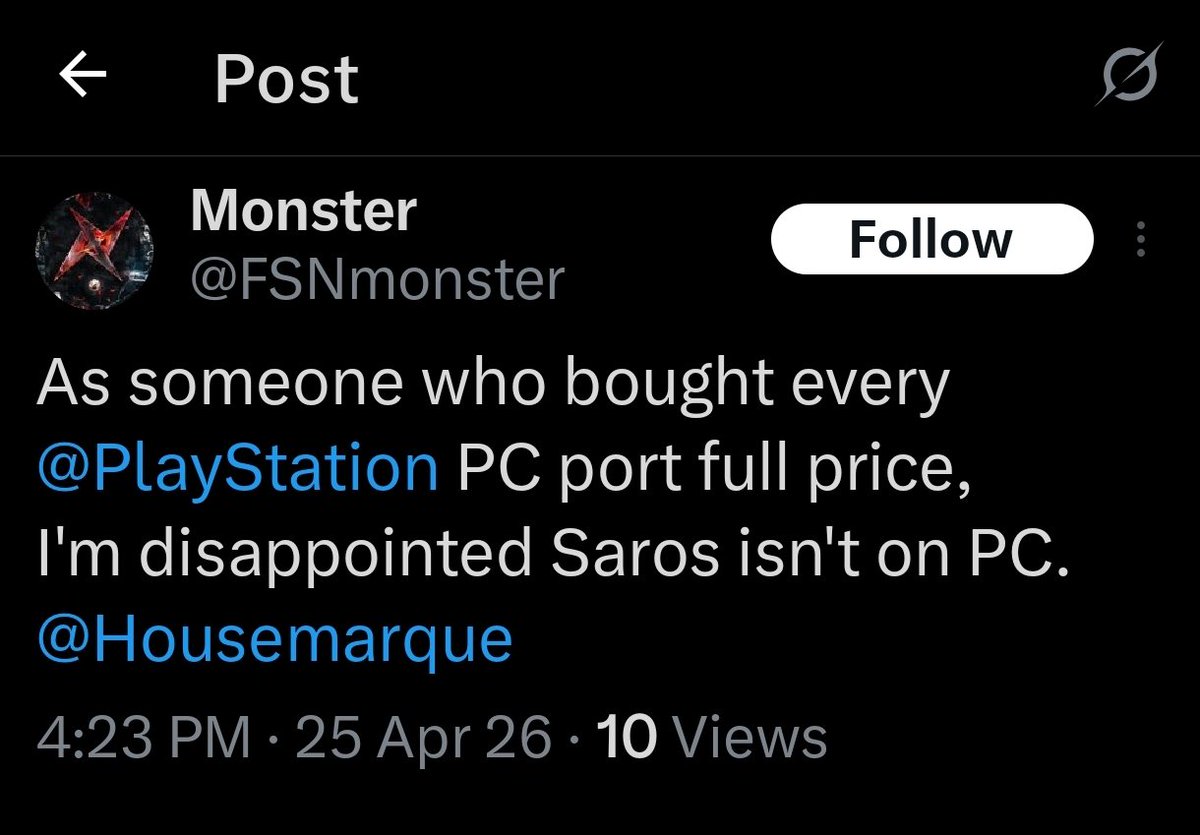 TheRealJTV4K60's tweet image. #PC Port Begging for #SAROS has begun: