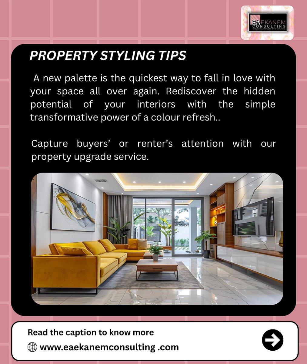 EA_Ekanem's tweet photo. It's easy to become "room blind" to the places we inhabit every day because the walls feel static. a new colour palette acts as a reset button for your interior's personality.

Let EAEC help you fall in love with your space again.

#EAEC #NeighbourhoodNarratives #colorrefresh https://t.co/iXWHF6JFMt