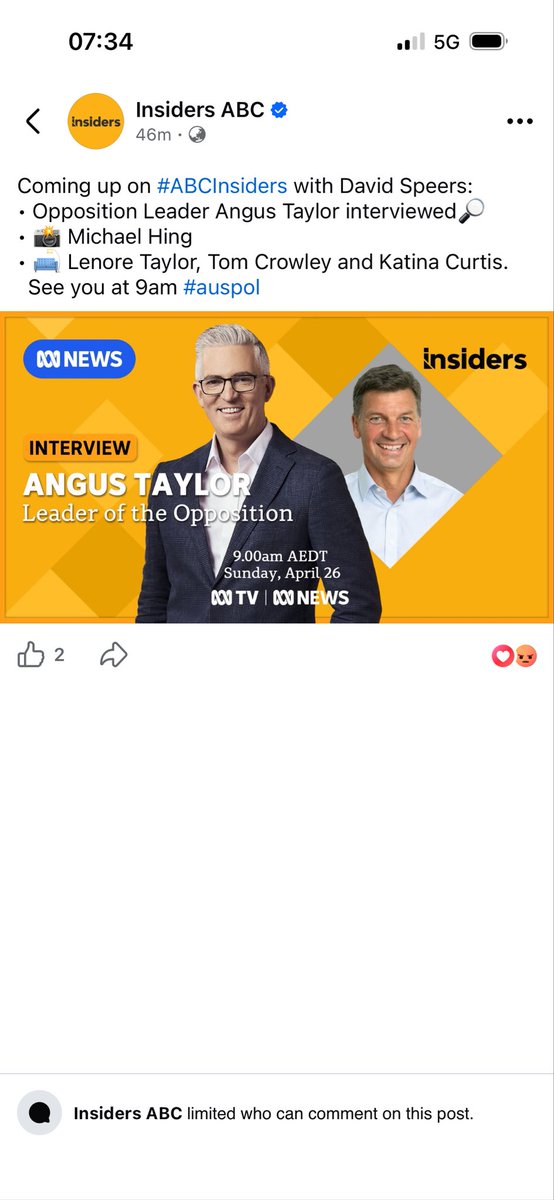 schitzoziris's tweet image. G’day #DavidPocock 🖖do you think #ABCnews #InsidersABC Mockingbird Media Hand-puppet, #DavidSpeers added the s to the end of his name ?