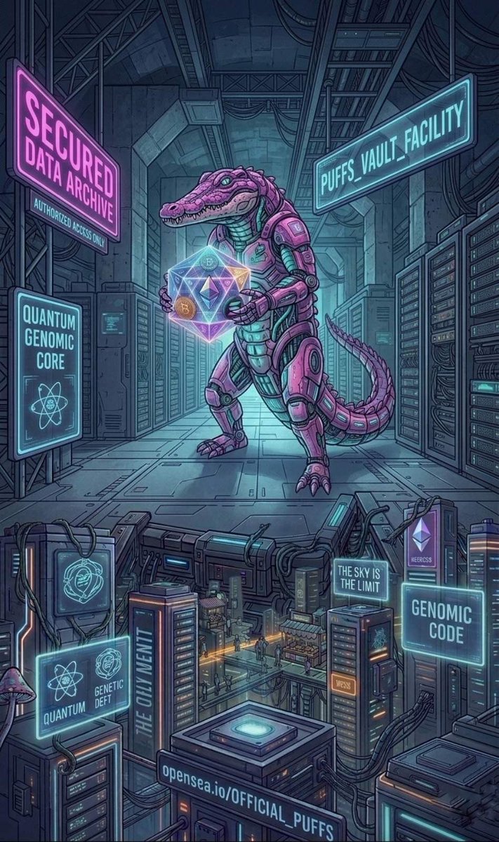 OFFICIAL_PUFFS's tweet image. BARRIER🐊:The Meta-is here to guard the vault. 🛡️
We are building the future, one block at a time. The community is growing stronger! 🚀
#OfficialPuffs #Web3 #NFTCommunity #WAGMI