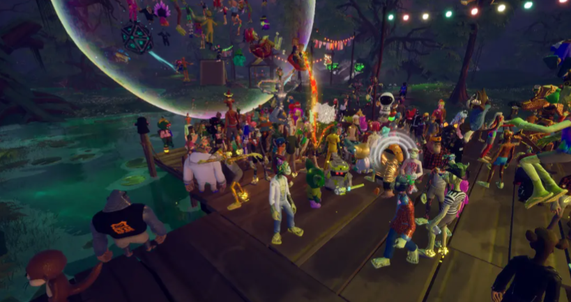 JayVegas24's tweet photo. What an awesome turnout for the @BoredApeYC 5 year birthday bash with @OtherGamesXYZ !! Thanks to the hosts @morethenhype @Timmygspt @MakaveliDlaCruz @honeybd Good luck to all in the MAYC raffle!! https://t.co/lnDl0AweiM