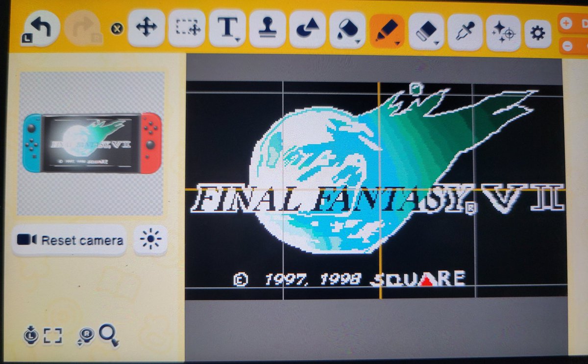 BeautifulPina's tweet photo. Took several hours but now my miis can play og ff7 https://t.co/9XEZZSPrR1