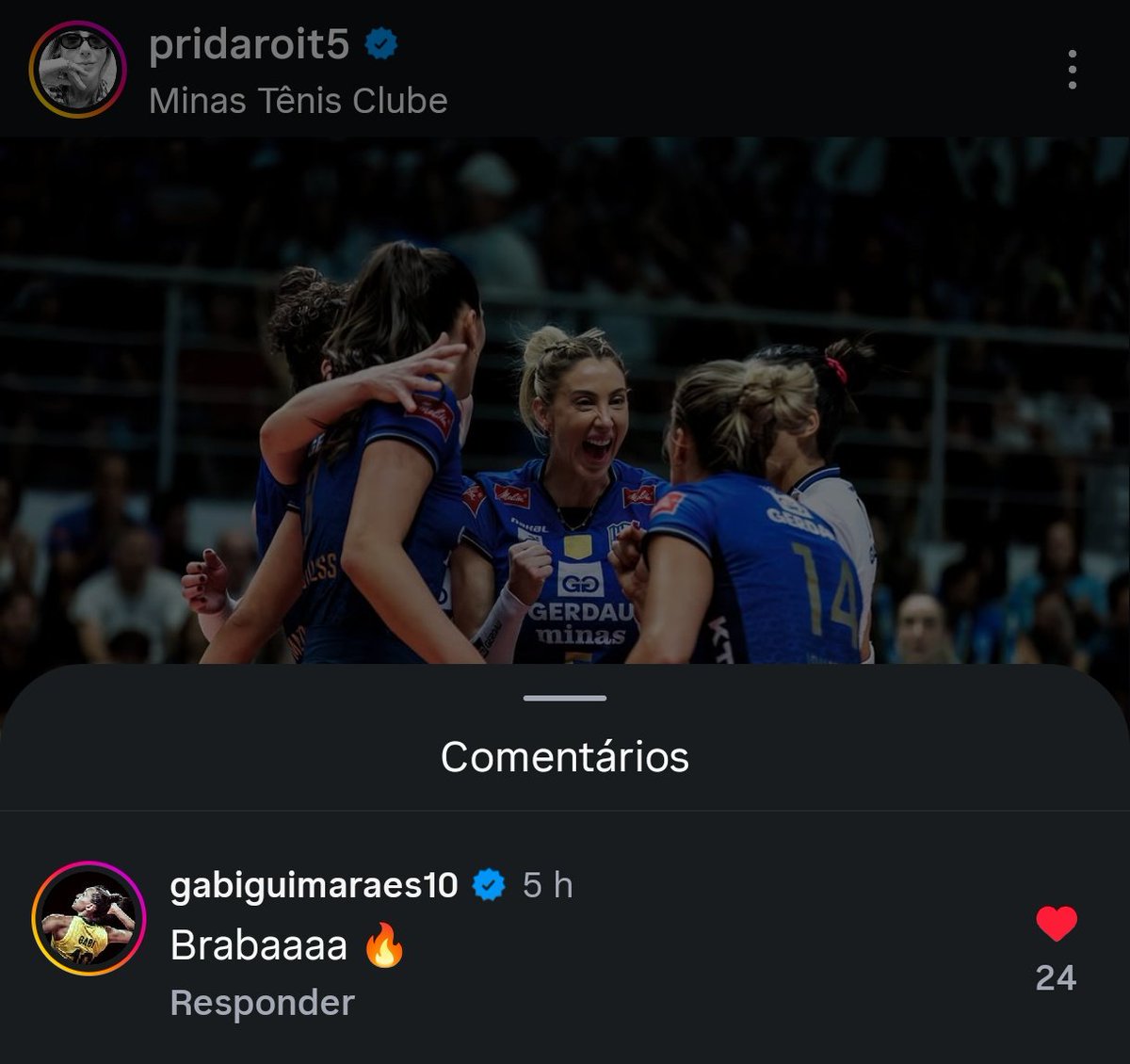 Por quem será que ela está torcendo 🤪