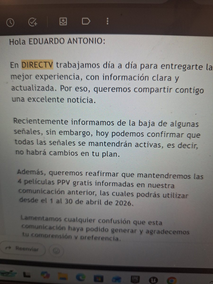 ecorreav's tweet photo. @DIRECTVServicio @DirecTVChile1 un chiste,  no hay por donde aolicitar las PPV https://t.co/n89qqStl1r