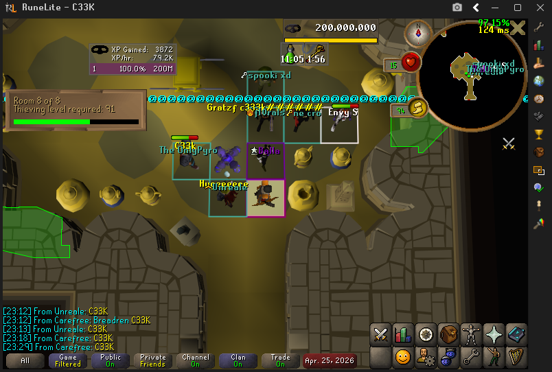 C33KOSRS's tweet photo. #6 200m Crafting
#7 200m Thieving https://t.co/tlgjdPTddQ