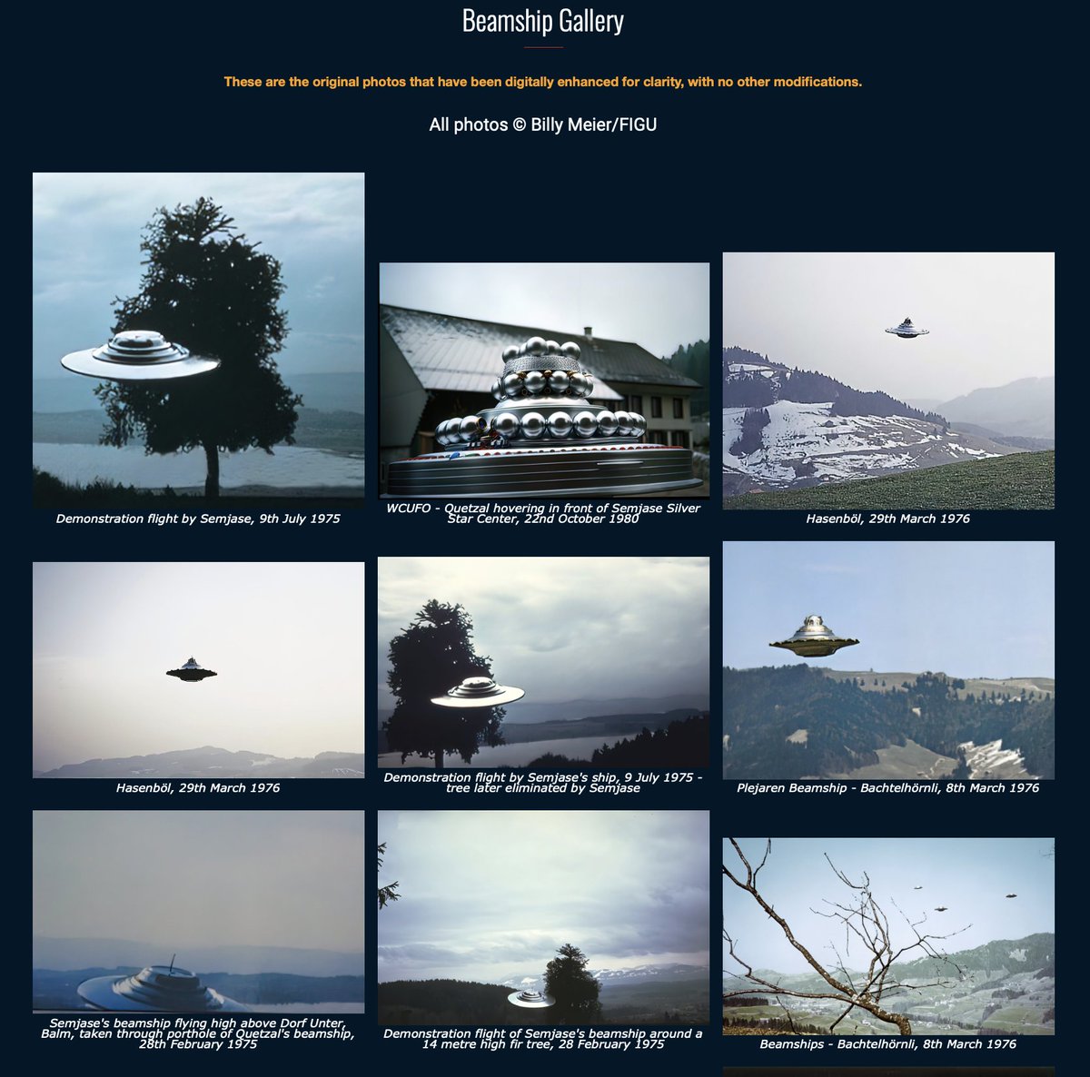 Michael812's tweet photo. @NewsBowne @RealAlexJones @AJNlive @HarrisonHSmith @AdanSalazarWins @DewsNewz
@RealAlexJones @AJNlive @MediaRival @Kelenmcbreen #UFOs #Aliens #Extraterrestrials #FakeDisclosure #Predictions

You mean well but so long as good people flail about, immersed in disinformation and distraction about the REAL UFO cover-up - which is connected to the bogus “Disclosure” movement - you’ll only end up with the same, dead-end results.

There is a singularly authentic UFO contact case - still ongoing for over 84 years - overflowing with an abundance of what all the unknowing, attention-seeking, self-important noise makers DON’T have:

Voluminous, independently analyzed and authenticated…EVIDENCE.

Not theories, speculation or conjecture. EVIDENCE.

Hundreds of stunningly clear, still irreproducible, pre-digital UFO photos, films, video, metal samples, sound recordings, over 100 eyewitnesses, five other photographers, over 250 specific, error-free examples of impeccably accurate - PREVIOUSLY UNKNOWN - scientific*, environmental, geopolitical, medical and economic information, as well as the non-religious, belief-free Creation-energy teaching studied by the real extraterrestrials who’ve provided all the evidence.

Instead of relying on someone else, you can easily determine the truth for yourself. And you’ll learn the answer to the always UNASKED question:

“If these contacts are real, what’s the…REASON for them?"

SINGULARLY AUTHENTIC
Definitive Proof of Ongoing Contacts with UFO Time Travelers
https://t.co/kYubVGppw8

*A sampling of previously unknown scientific information that could only have been obtained through space and/or…time travel:

Reference Page for: NASA Discoveries Confirm UFO Case Real
https://t.co/sglNlOfw2W

See also:

MUFON Presents the Singularly Authentic Billy Meier UFO Contacts: The Key to Our Future Survival
https://t.co/SKbtt0myji