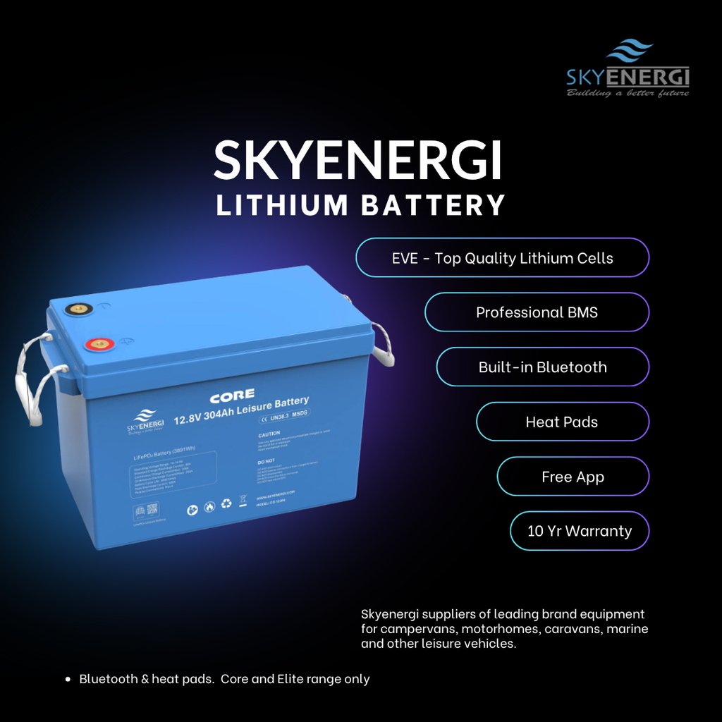 SkyEnergi's tweet image. Elevate your adventure with the SkyEnergi Core CO12105! 🔋 12V 105Ah LiFePO₄ battery, premium BMS, smart Bluetooth, and heat pad tech. Experience efficient, reliable, eco-friendly power for all your #Leisure &amp;amp; #OffGrid needs. Just £255! 🚀 shortlink.store/rj6dnajkikf7 #SkyenergiCore