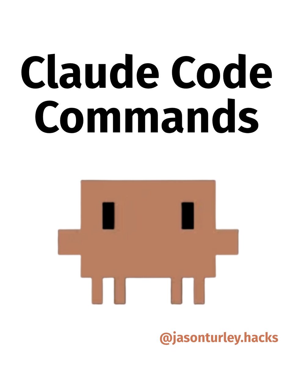_jasonturley's tweet image. Supercharge your learning in the era of vibe coding with this handy reference for Claude Code commands! #claude #claudecode #programming