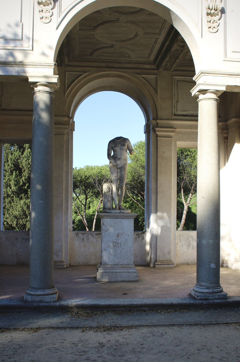 The stunning Villa Medici on the Pincian Hill.