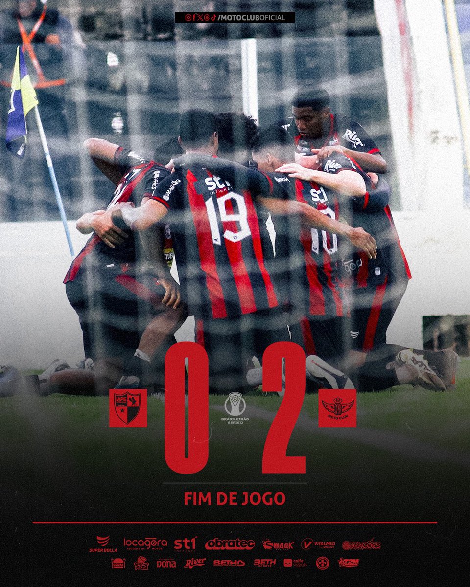 motocluboficial's tweet photo. FIM DE JOGO!

O PAPÃO CONQUISTA A PRIMEIRA VITÓRIA NO CAMPEONATO BRASILEIRO!

OS GOLS FORAM MARCADOS POR JOJÔ E BACURAU

VAMOS JUNTOS 👊🏽🔴⚫️

📸 | Tiago Nunes https://t.co/TiCeB3w7Gq