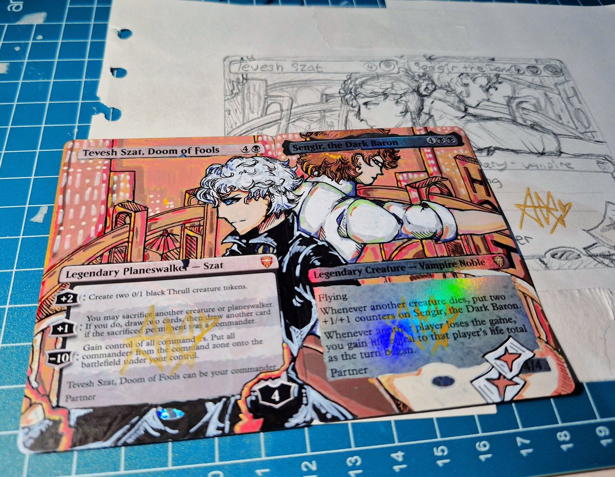 • ☆ A H I R U ☆ • MTG Alter Artist tweet media