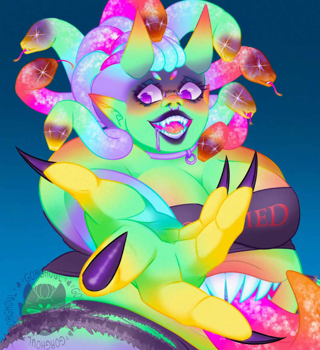 GorGhoulVT 🍬🐍 Gummy Demon, future Vtuber?!? tweet media
