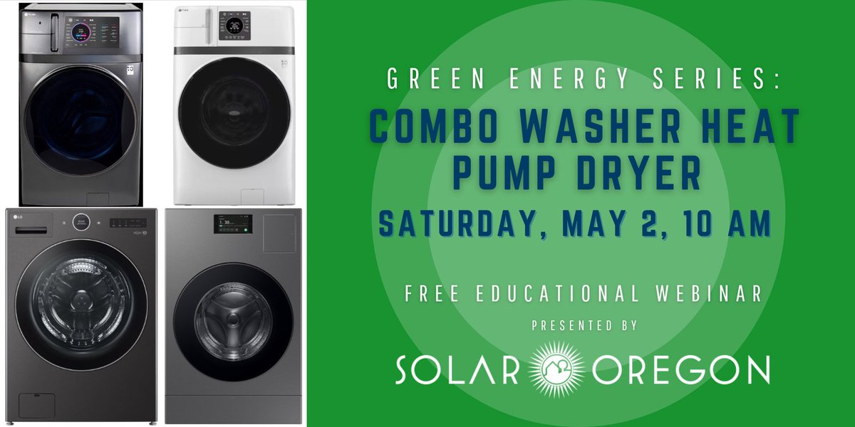 SolarOregon's tweet photo. Register today for our next Green Energy Series with Edward Louie. Learn more on our website and Eventbrite page to reserve your spot. #GreenEnergy #SolarOregon #SolarEnergy #HeatPump #Northwest
https://t.co/gAY91hKAcb https://t.co/XRxDEfyGUk