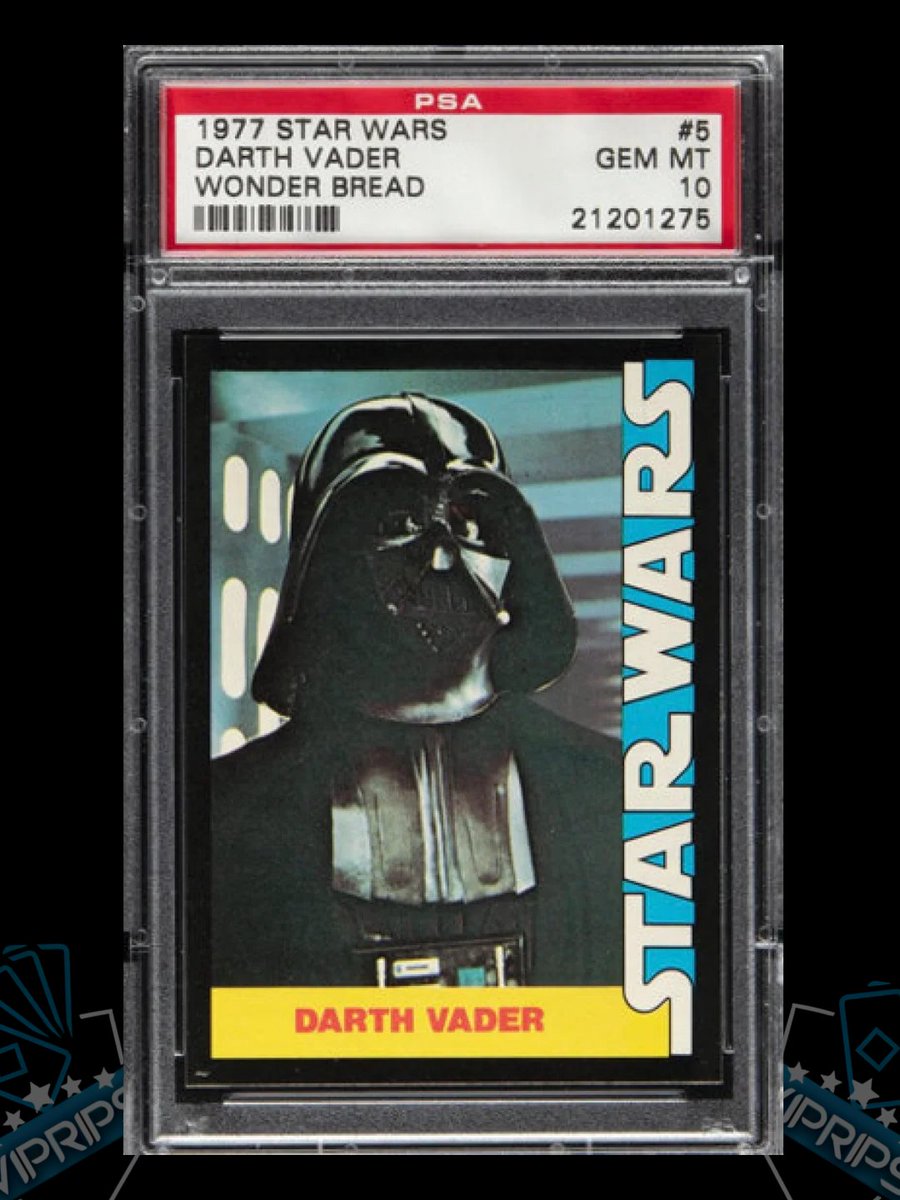vip_rips's tweet image. $8,540. Bread. 🫡
#starwars #darthvader #topps #tradingcards #starwarscollectibles